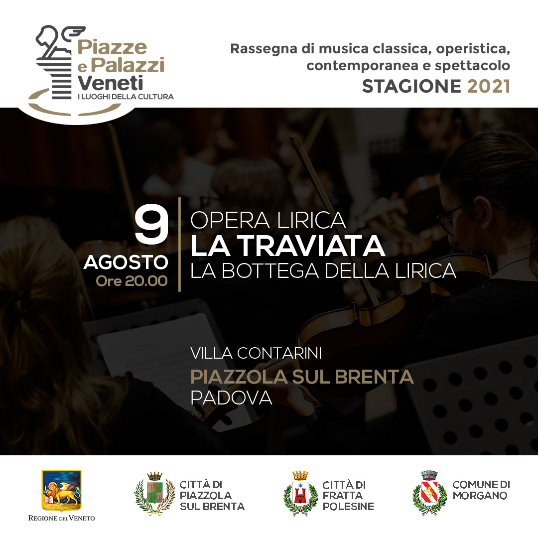 Opera Lirica “La Traviata” 9 agosto 2021 ore 20:00