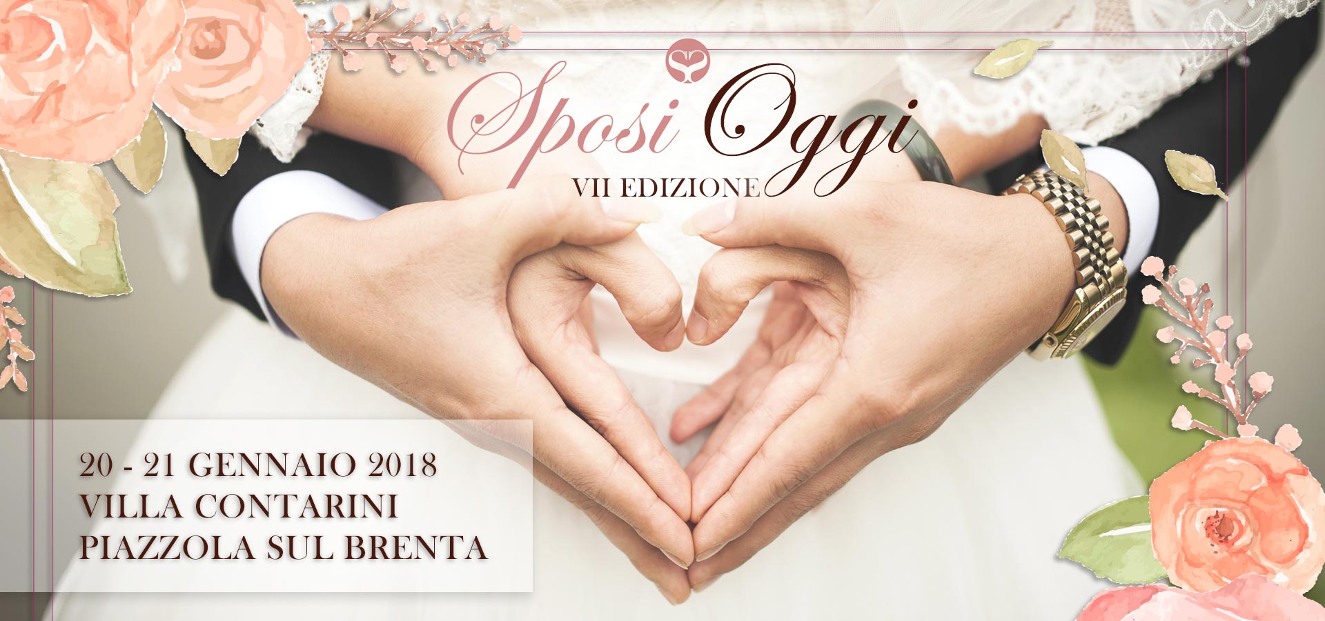 “SPOSI OGGI” Saturday 20 and Sunday 21 January 2018