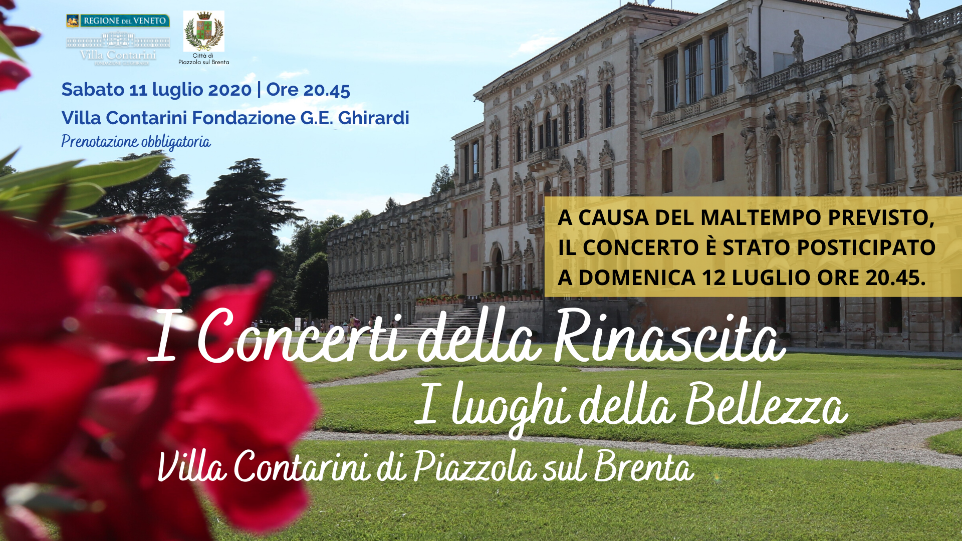 I concerti della Rinascita. I luoghi della Bellezza.