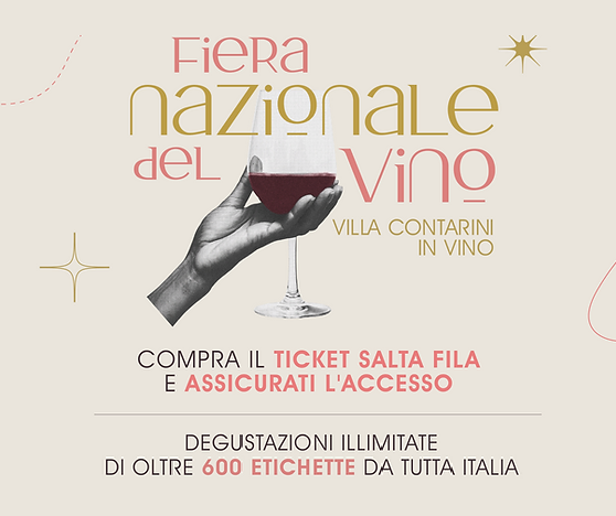 Villa Contarini in vino 25 – 28 aprile 2024 (Fiera nazionale del vino)